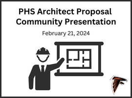  PHS Architect Proposal Community Presentation